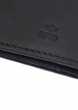 Vintage RFID Kombibörse 2tlg. black Leder